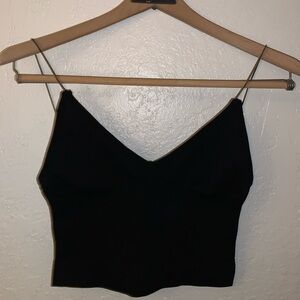 Free People Intimately Lunge Black Bralette